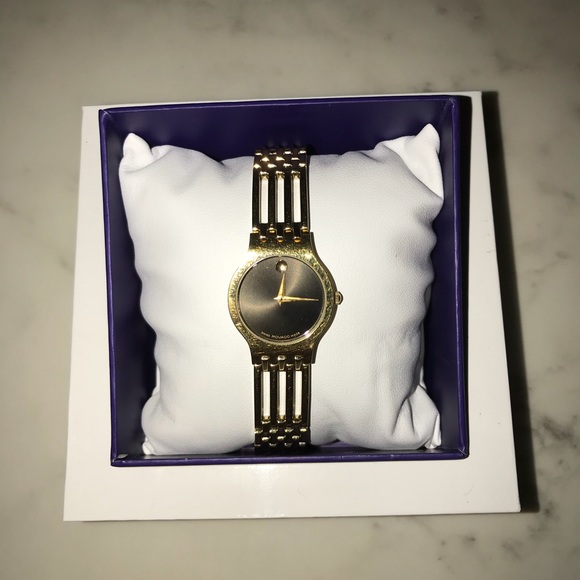 REAL Swiss Movado Gold Watch